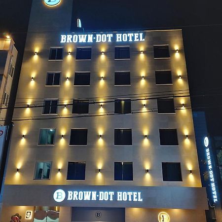 Gwangju Metropolitan City Brown Dot Hotel Gwangju Hanam מראה חיצוני תמונה